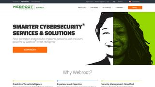 Business Antivirus & Internet Security Software | Webroot