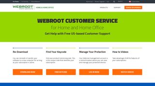 Official Support & Customer Service for Home | Webroot