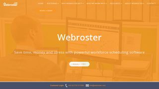 Webroster | Powerful Workforce Scheduling Software