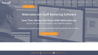 Staff schedules: Webroster.net makes staff scheduling easy