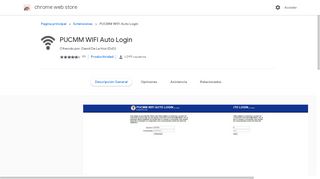 PUCMM WIFI Auto Login - Google Chrome