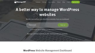 ManageWP – Manage WordPress Sites from One Dashboard