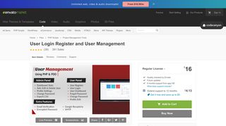 User Login Register and User Management by ajay138 | CodeCanyon