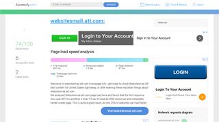 Access websitesmail.att.com.