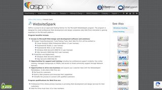 Website Spark | ASPnix Web Hosting