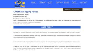 Christmas Advice 2014 | Web Source - myshopbox.net