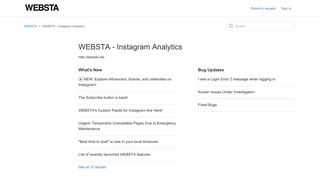 WEBSTA - Instagram Analytics – WEBSTA