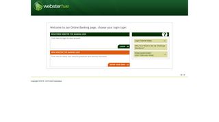 Webster Five Online Banking