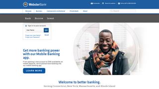 Webster Bank: Personal Banking Solutions in CT, NY, MA, and RI