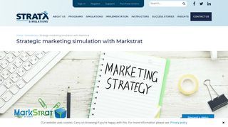 Strategic Marketing Simulation with Markstrat | StratX