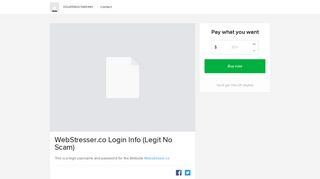 WebStresser.co Login Info (Legit No Scam) - Sellfy