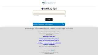 WebStudy Course Management System Logon - Rocky Mountain ...