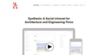 Synthesis: A Social Intranet for Architecture and Engineering Firms ...