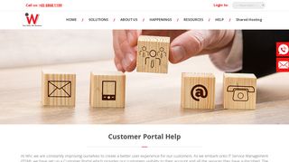 Customer Portal Help | ICONZ-Webvisions