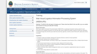 WEBVLIPS - Defense Logistics Agency