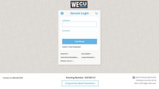 WECU: Sign In