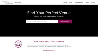 Wedding Spot: Wedding Venues Information and Pricing