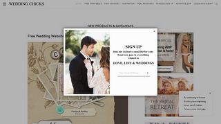 Free Wedding Websites from WeddingWindow.com - Wedding Chicks