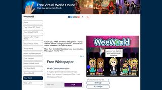 Wee World | Free Virtual World Online