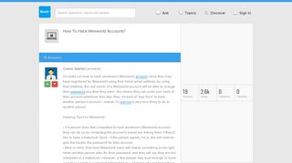 How To Hack Weeworld Accounts? - Blurtit