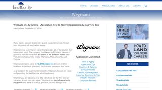 Wegmans Application | 2019 Careers, Job Requirements & Interview