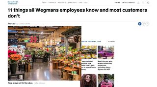 Wegmans store employees share insider facts about the grocery chain ...