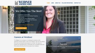 Weidner Apartment Homes Careers - Jobvite