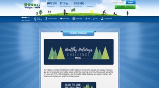Healthy Holidays - WeighAndWin: Helping you succeed at Healthy ...