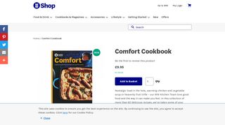 Comfort Cookbook - Weight Watchers