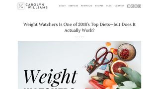 Weight Watchers Is One of 2018's Top Diets—but Does It Actually ...