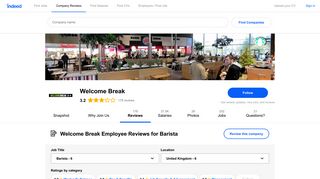 Working as a Barista at Welcome Break: Employee Reviews | Indeed ...