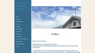 Edline - OUR LADY'S CATHOLIC SCHOOL