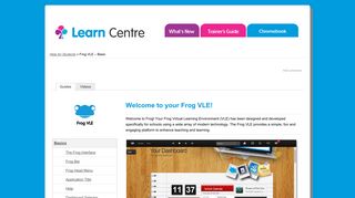 Frog VLE – Basic » Learn Centre - FrogAsia