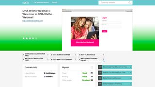 webmail.welho.com - DNA Welho Webmail :: Welcome t... - Webmail ...