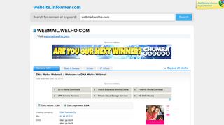 Webmail.welho.com - Website Informer - Informer Technologies, Inc.