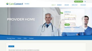 CareConnect Health Insurance Providers Portal | CareConnect