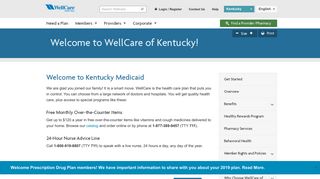 Welcome to WellCare of Kentucky | WellCare