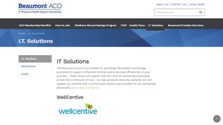 I.T. Solutions - Beaumont ACO