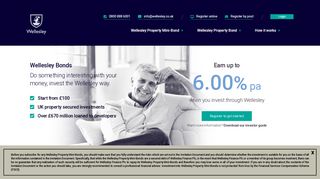 Wellesley: Secured Property Fixed Rate Investment Bonds UK