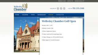 Wellesley Chamber Golf Open | Wellesley Chamber of Commerce