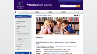 Wellington Shire Council Libraries