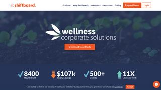 Wellness Corporate Solutions Case Study | Shiftboard