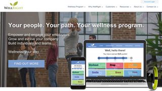 WellRight: Employee wellness programs