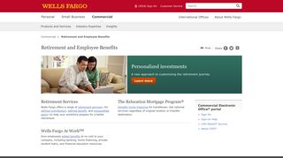 Retirement and Employee Benefits - Wells Fargo Commercial