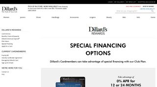 Card Cobrand | Dillard's