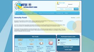 Annuity Fund » I.A.T.S.E. National Benefit Funds