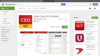 Wells Fargo CEO Mobile® - Apps on Google Play