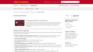 Commercial Card – Wells Fargo Commercial