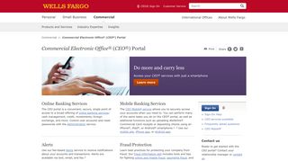 CEO Portal – Wells Fargo Commercial