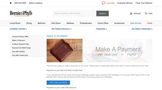 Make A Payment - Bernie & Phyl's Furniture